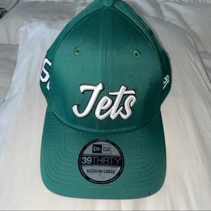 NFL Jets fitted baseball cap size medium-large